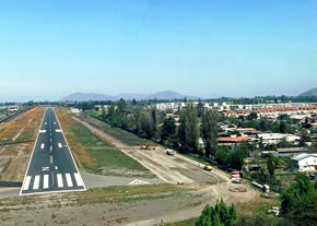 MOP construye plataforma de operaciones para emergencias en Aeródromo La Independencia de Rancagua