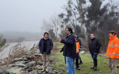 DOH MOP O’HIGGINS COORDINA CON MUNICIPIOS DE DOÑIHUE Y COLTAUCO TRABAJOS DE MITIGACIÓN PARA REFORZAR DEFENSAS FLUVIALES EN RÍO CACHAPOAL