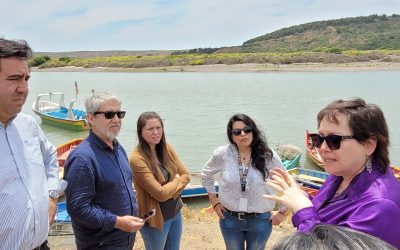 DIRECCIÓN DE OBRAS PORTUARIAS DEL MOP REPONDRÁ OBRAS EN LA LOCALIDAD DE LA BOCA EN RAPEL DESTRUIDAS POR INUNDACIONES