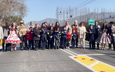 MOP O’HIGGINS INAUGURA REHABILITACIÓN DE RUTA H-30 EN LA COMUNA DE COLTAUCO