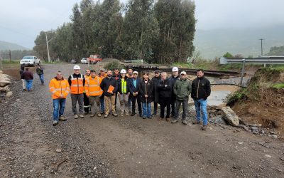 VIALIDAD MOP O’HIGGINS INSTALARÁ PUENTE MECANO EN LA CANDELARIA, COMUNA DE CHÉPICA