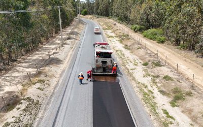 MOP O’HIGGINS AVANZA CON OBRAS DE PAVIMENTACIÓN RURAL EN CAMINOS DE LITUECHE