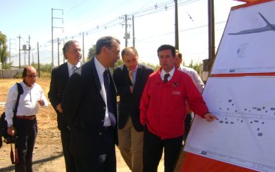 Inspeccionan avances en cruce Nogales
