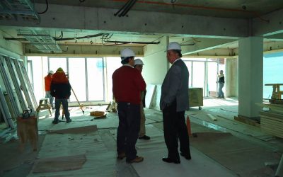 60% de avance en la construcción del nuevo edificio del MOP en Rancagua