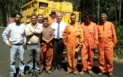 Avanzan trabajos en rutas de la Provincia de Cardenal Caro