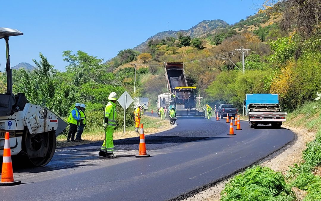 TRABAJOS DE CONSERVACIÓN VIAL EN RUTA H-30 PRESENTAN UN 65% DE AVANCE