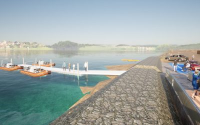 MOP ADJUDICA OBRAS DE PROTECCIÓN Y MUELLE TURÍSTICO FLOTANTE EN LA RIBERA LA BOCA DE RAPEL