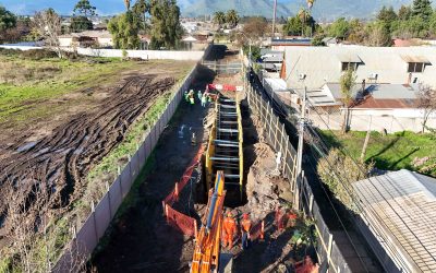 MOP O’HIGGINS AVANZA EN CONSTRUCCIÓN DE COLECTORES DE AGUAS LLUVIAS DE RENGO
