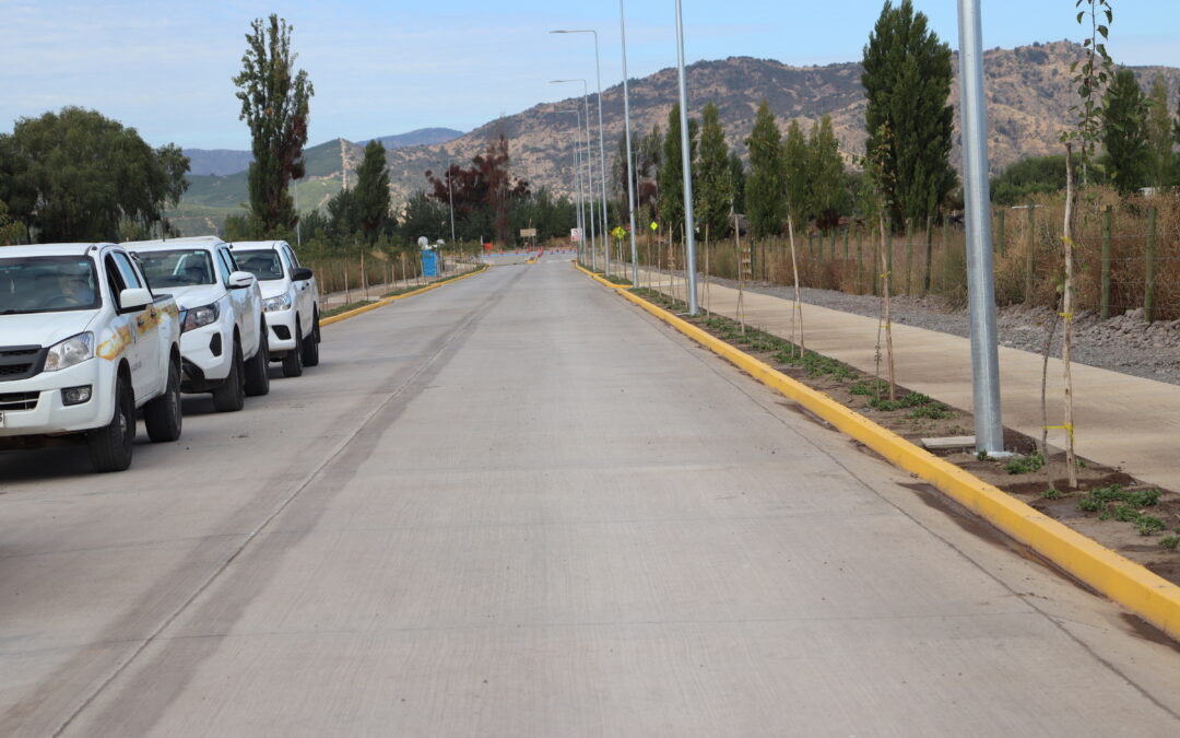 Avanzan obras de Mejoramiento de la Pasada Urbana de Santa Cruz con un 95% de ejecución