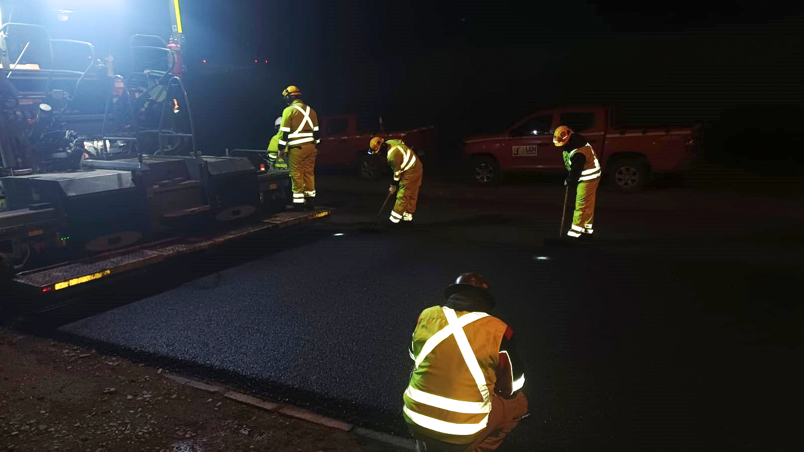 MOP O’HIGGINS EJECUTA TRABAJOS NOCTURNOS DE RECAPADO ASFÁLTICO EN RUTA H-210 DE RANCAGUA