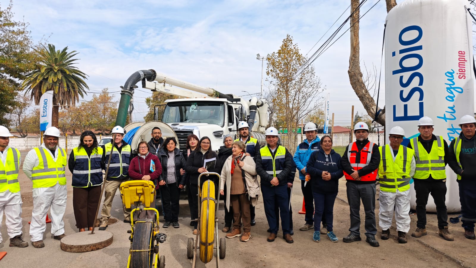 SEREMI MOP Y SISS FISCALIZAN INICIO DEL PLAN INVIERNO DE ESSBIO Y REFUERZAN LLAMADO AL CUIDADO DEL ALCANTARILLADO