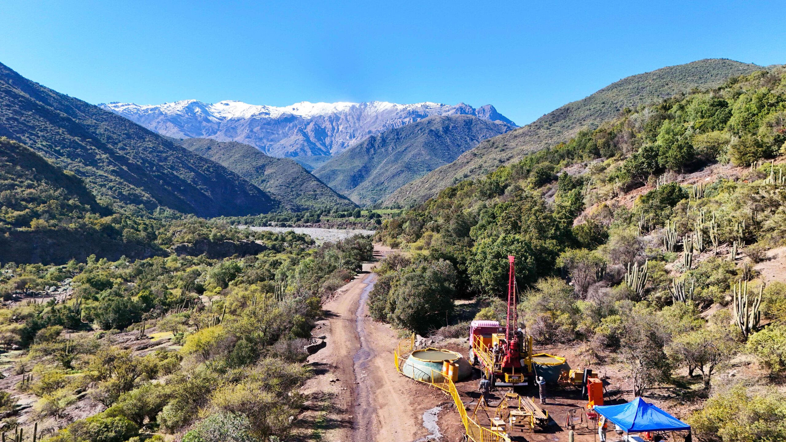 SEREMI MOP O’HIGGINS INSPECCIONA SONDAJES GEOLÓGICOS DEL FUTURO EMBALSE BOLLENAR EN LA PRECORDILLERA DE RENGO