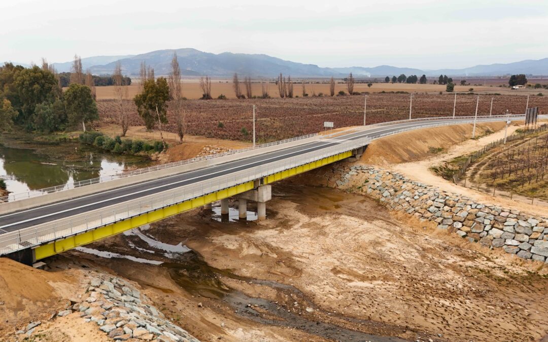 MOP O’HIGGINS INAUGURA NUEVO PUENTE QUIAHUE EN LA COMUNA DE LOLOL