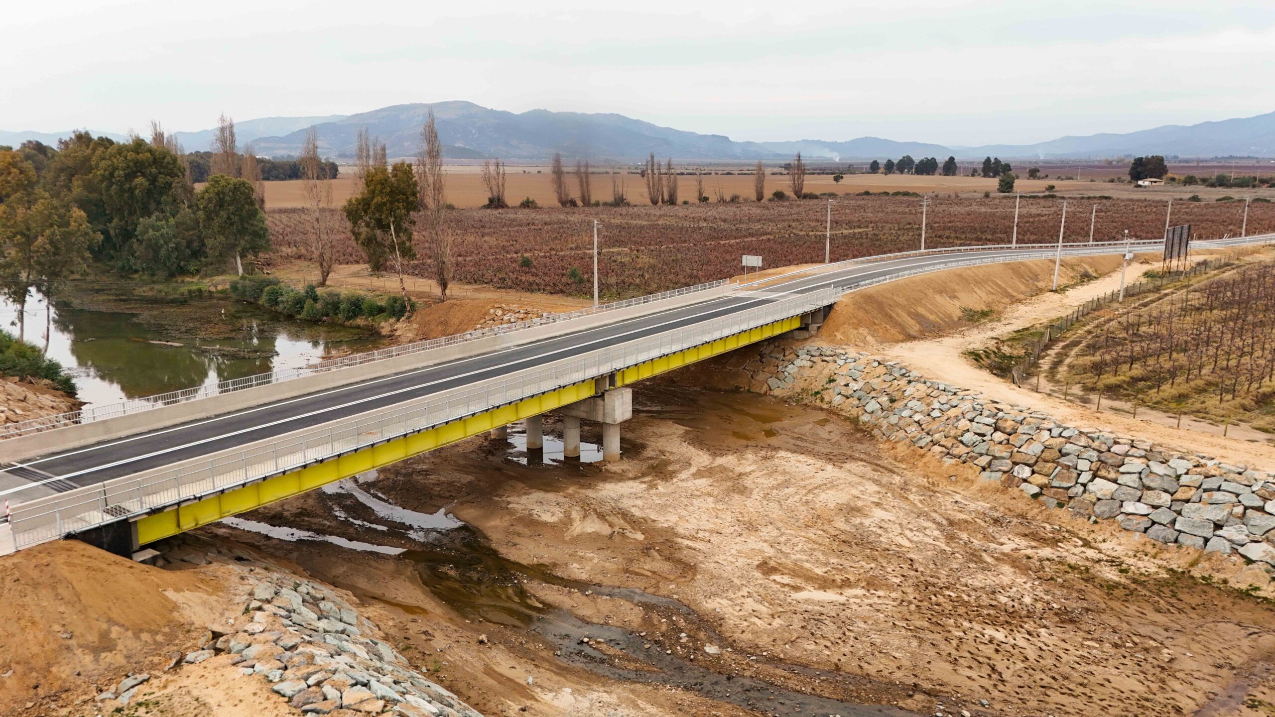 MOP O’HIGGINS INAUGURA NUEVO PUENTE QUIAHUE EN LA COMUNA DE LOLOL