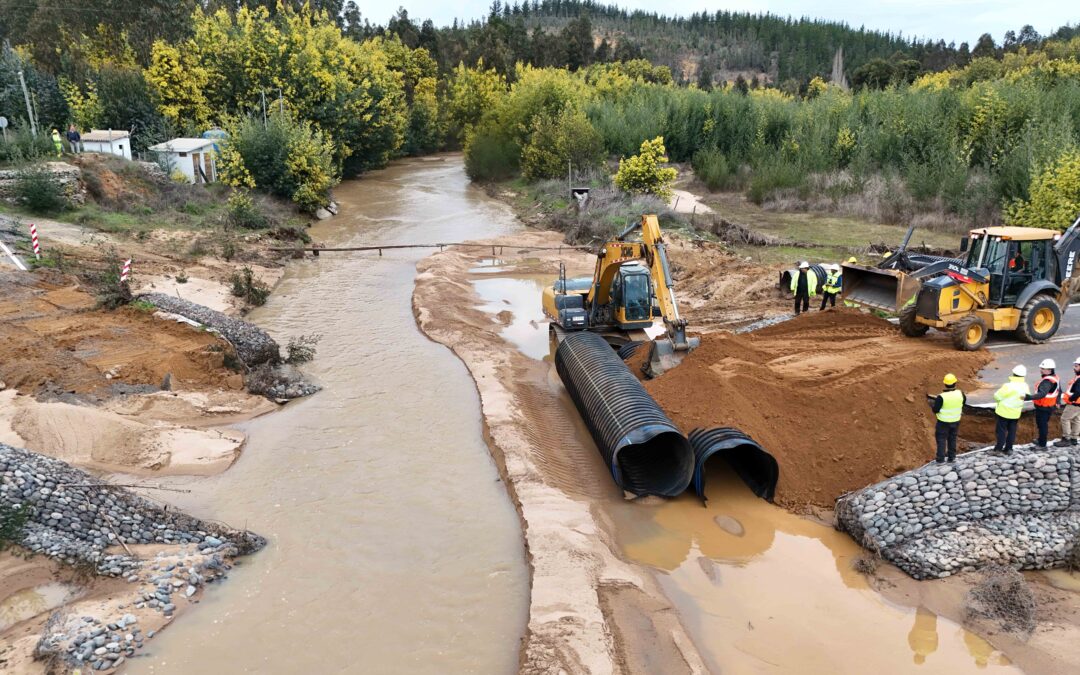 EN PAREDONES VIALIDAD MOP O’HIGGINS EJECUTA OBRAS EN RUTA I-510 PARA RECUPERAR CONECTIVIDAD ENTRE EL QUILLAY Y LA LIGUA