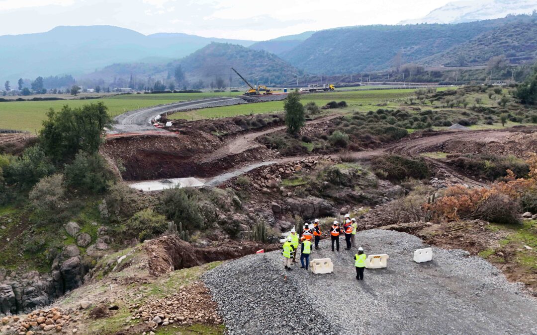 MOP O’HIGGINS AVANZA EN LA CONSTRUCCIÓN DEL PUENTE CLONQUI QUE MEJORARÁ LA CONECTIVIDAD PRECORDILLERANA EN MACHALÍ