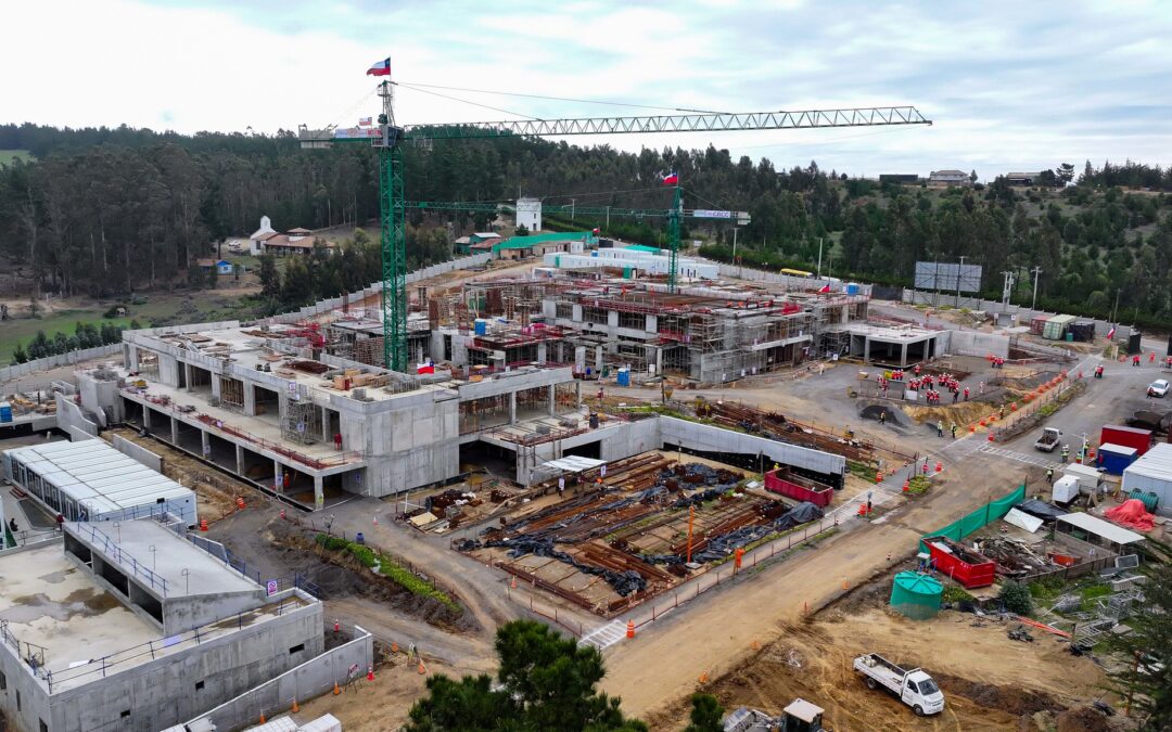 MÁS DE UN 30% DE AVANCE TIENE CONSTRUCCIÓN DE NUEVO HOSPITAL DE PICHILEMU QUE ATENDERÁ A MÁS DE 70 MIL PERSONAS