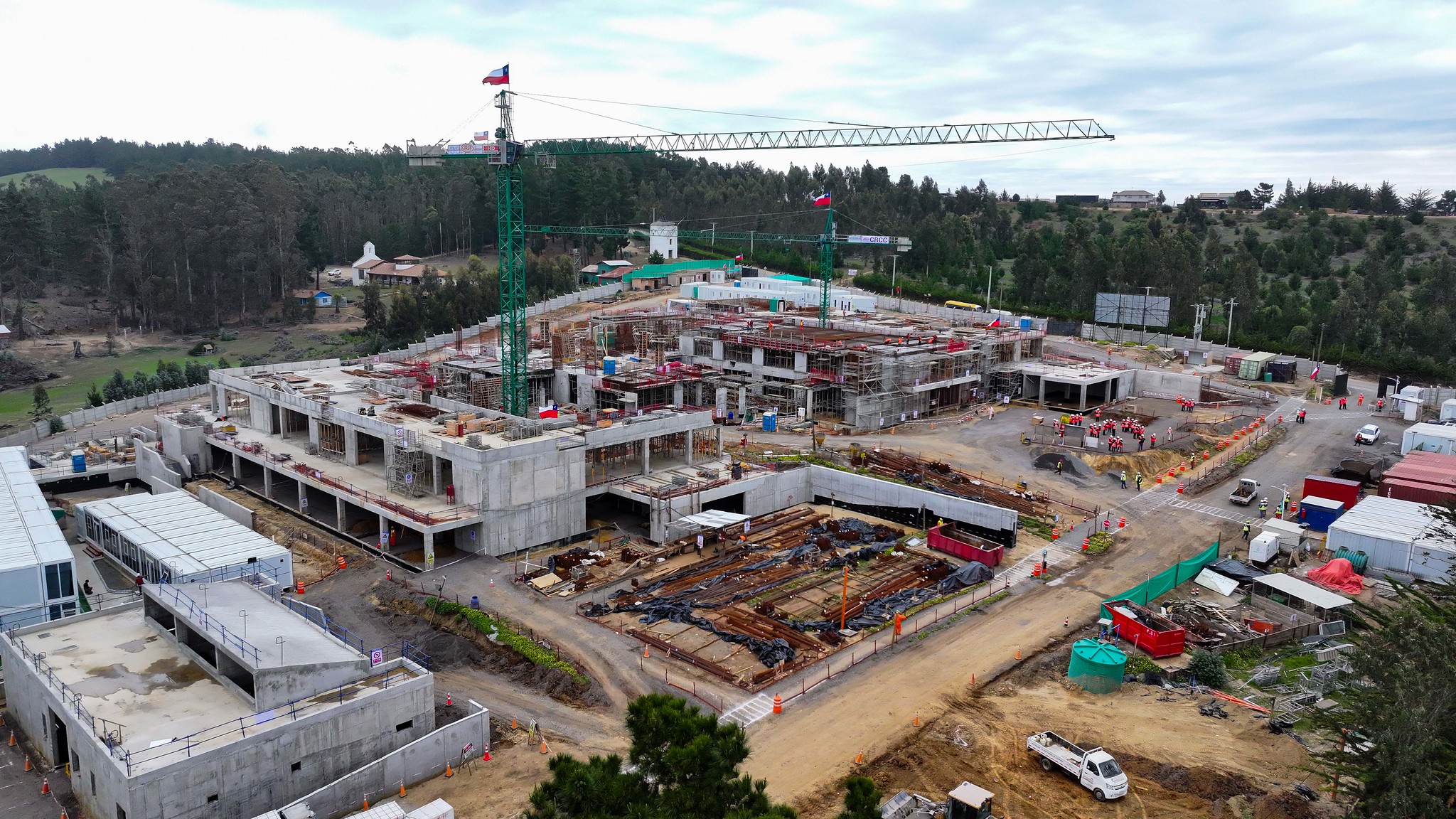 MÁS DE UN 30% DE AVANCE TIENE CONSTRUCCIÓN DE NUEVO HOSPITAL DE PICHILEMU QUE ATENDERÁ A MÁS DE 70 MIL PERSONAS